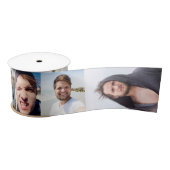 Foto Collage zette je gezicht aan Satijnen Lint (Spoel)