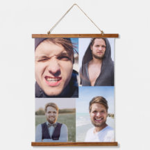 Foto Collage zette je gezicht op een