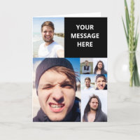 Foto Collage zette je gezicht op een