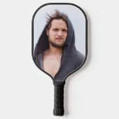 Foto Collage zette je gezicht op een Pickleball Paddle (Achterkant)