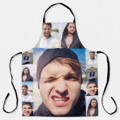 Foto Collage zette je gezicht op een Schort (Voorkant)