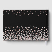 Foto Collage Zilver Roos Goud 100e Verjaardag Gastenboek (Achterkant)