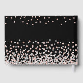 Foto Collage Zilver Roos Goud 100e Verjaardag Gastenboek (Achterkant)