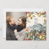 Foto Comomeer Italië Bestemming Bruiloft Save The Date (Voorkant)