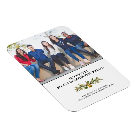 Foto Company Business Holiday Kaart Magneet (Rechterzijde)