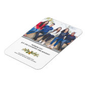 Foto Company Business Holiday Kaart Magneet (Linkerzijde)