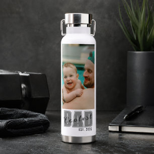 Foto Coolste Papa Opgericht Aangepast Jaar - Cadea Waterfles