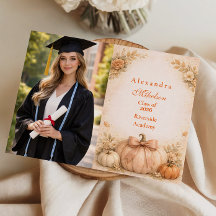 Foto Coquette Boog Pompoen Herfst Afstuderen