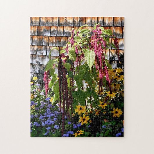 Foto Cottage Garden Flowers Legpuzzel (Verticaal)