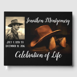 Foto, Cowboy Pet en Boots Celebration of Life Gastenboek