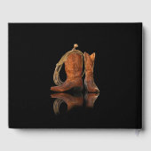 Foto, Cowboy Pet en Rope Celebration of Life Gastenboek (Achterkant)