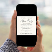 Foto Cream Ontvangst 'Gelukkig tot in de Eeuwighei Kaart