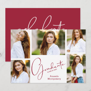 Foto Crimson Graduation Party Kaart
