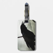 Foto Crow/Raven Bagagelabel (Achterkant verticaal)