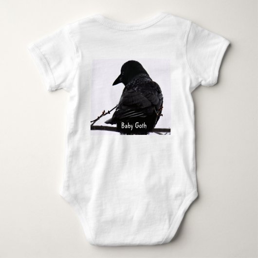 Foto Crow/Raven Romper (Achterkant)