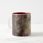 Foto Crow/Raven Tweekleurige Koffiemok (Voorkant links)