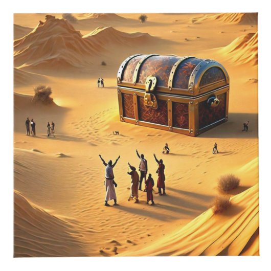 Foto Cube Gift Box Geschiedenis lay-outs Kubus (Rechts)