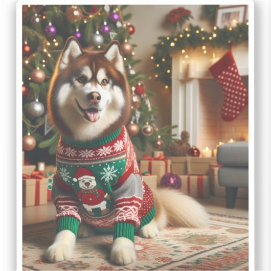 Foto Custom-Cut Vinyl Sticker (Voorkant)