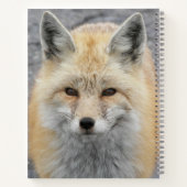 Foto Cute Red Fox Notitieboek (Achterkant)