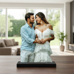 Foto Cutout Sculpture Staand Fotobeeldje<br><div class="desc">Gebruik een van de vele gratis tools die beschikbaar zijn om achtergrondfoto's te verwijderen, upload dan je foto hier, en we doen de rest - echt een unieke manier om geliefden op het scherm te zetten - Foto's zijn een leuk alternatief voor je typische foto - Vrijstaande fotoopname - Ontworpen...</div>