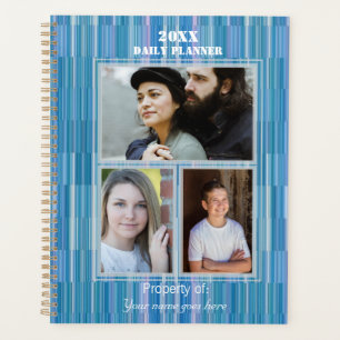 Foto Dagelijkse Planner Aqua Blauwe HAMbyWG