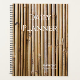 Foto Dagelijkse Planner Bamboe - HAMbWG
