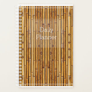 Foto dagelijkse planner in bamboedesign - HAMbWG