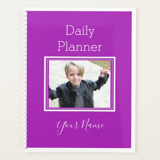 Foto dagelijkse planner in ELKE kleur - HAMbWG (Voorkant)