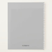 Foto dagelijkse planner in ELKE kleur - HAMbWG (Achterkant)