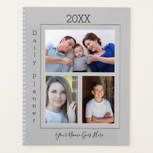 Foto dagelijkse planner in ELKE kleur - HAMbWG (Voorkant)