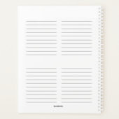 Foto dagelijkse planner in ELKE kleur - HAMbWG (Achterkant)