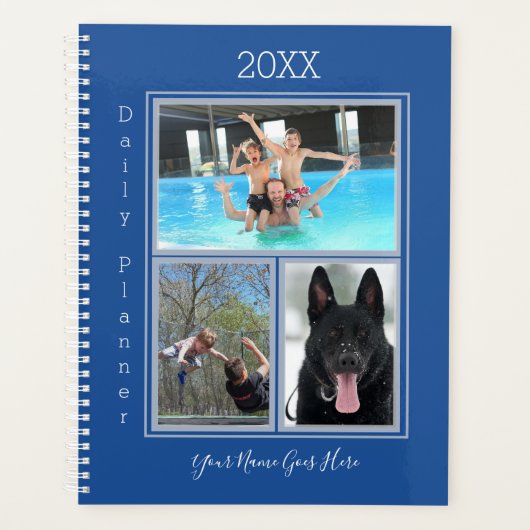 Foto dagelijkse planner in ELKE kleur - HAMbyWG (Voorkant)