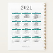 Foto dagelijkse planner met gouden ontwerp - HAMbW (Achterkant)