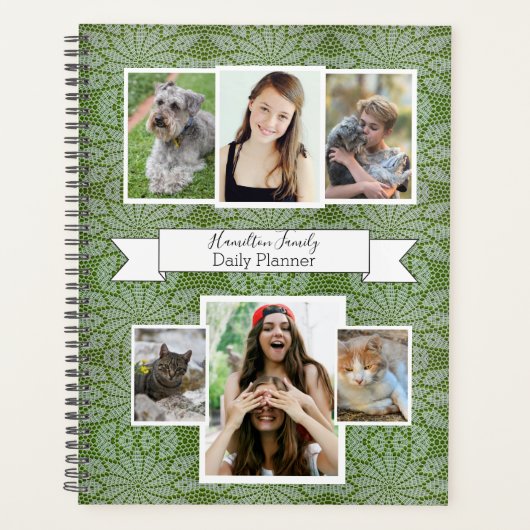 Foto dagelijkse planner met haakontwerp - HAMbWG (Voorkant)