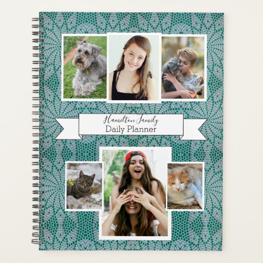 Foto dagelijkse planner met haakontwerp - HAMbWG (Voorkant)