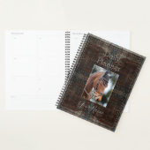 Foto dagelijkse planner met rustieke uitstraling - (Display)