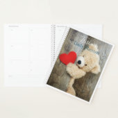 Foto dagelijkse planner met teddybeer - HAMbWG (Display)