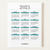 Foto dagelijkse planner met yoga - HAMbWG (Achterkant)