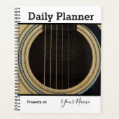 Foto: Daily Planner Guitar Theme HAMbWG (Voorkant)
