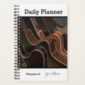 Foto: Daily Planner Guitar Theme HAMbWG (Voorkant)
