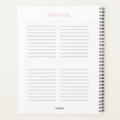 Foto Daily Planner Gym Theme - HAMbWG (Achterkant)