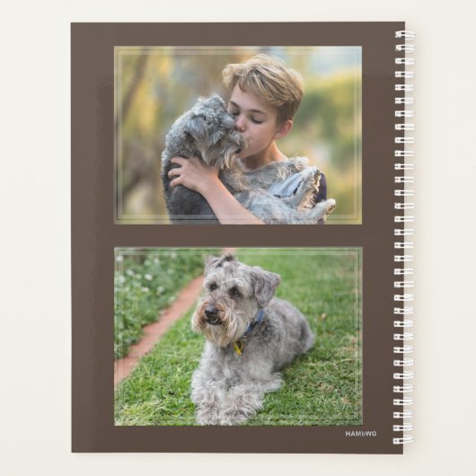 Foto Daily Planner in OM HET EVEN WELKE kleur! HAM (Achterkant)