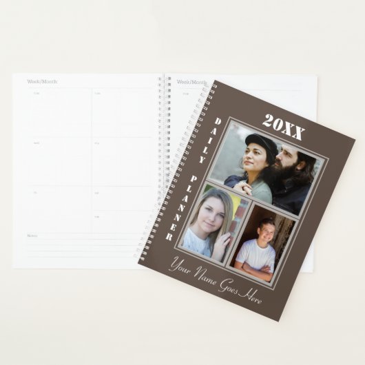 Foto Daily Planner in OM HET EVEN WELKE kleur! HAM (Display)
