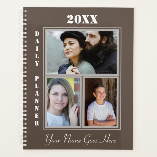 Foto Daily Planner in OM HET EVEN WELKE kleur! HAM (Voorkant)