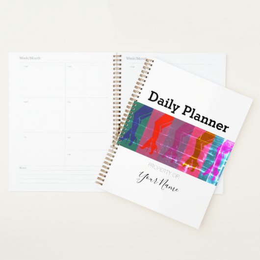 Foto Daily Planner in zwart-wit - HAMbWG (Display)