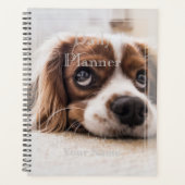 Foto Daily Planner met een puppy - HAMbWG (Voorkant)