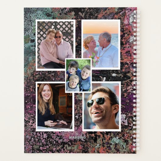 Foto Daily Planner - Paarse Plum HAMbWG (Achterkant)