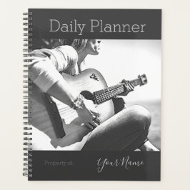 Foto Daily Planner Vrouw Guitar Player HAMbWG