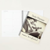 Foto Daily Planner Vrouw Guitar Player HAMbWG (Display)