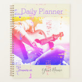 Foto Daily Planner Vrouw Guitar Player HAMbWG (Voorkant)